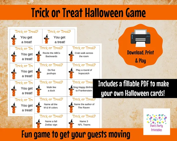 game halloween - Trick Or Treat