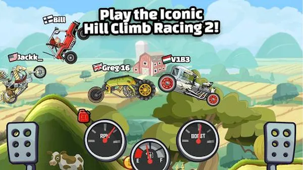 game đua xe - Hill Climb Racing